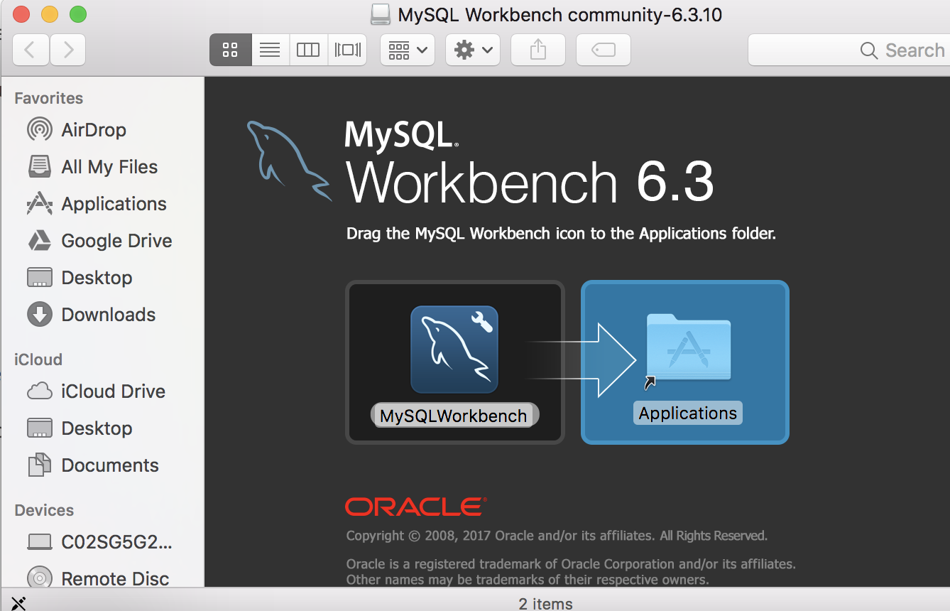 change mysql workbench theme mac